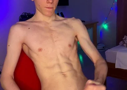 Edgy Foreskin Play Builds to Sensitive Cum Blast