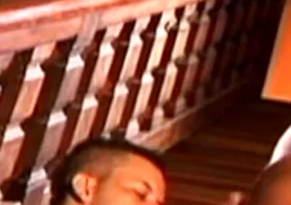 Slut with Hiddn Face Fuckd Raw by His Friend