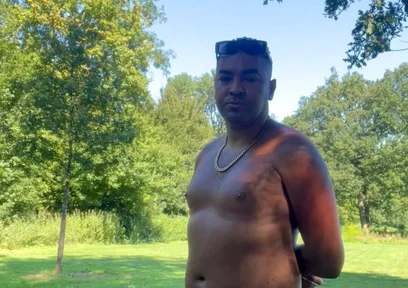 Nudist Jerking Single