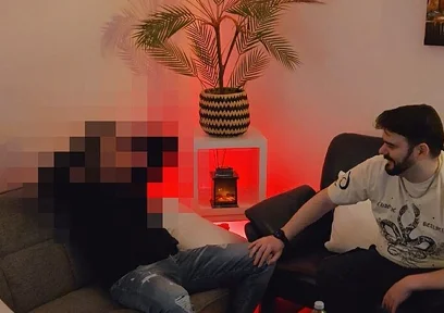 Straight Divorced Uber Driver Comes Back for Help and a Discreet Couch Visit