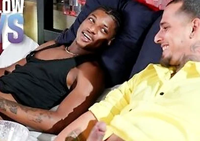 Hot Jock Tries His Friends Cock For The 1st Time