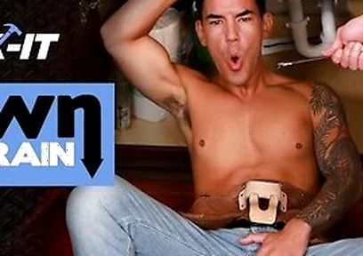 Sexy Mr.fix It Flip Fucks Bubble Butt Jock - Trevor Brooks
