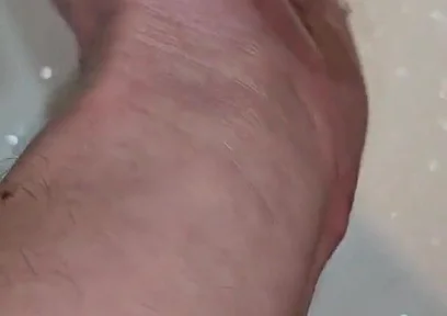 Male Pissing Compilation - POV Pee to the Bathroom Sink. Strong and Long Peeings