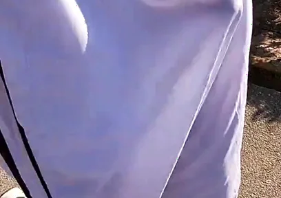 Flashing My Boner in See Thru Basketball Shorts for the Cyclists and Runners