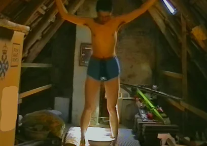 Pee in Blue Panty