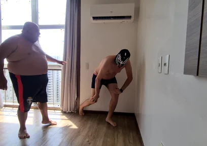 Masked Jobber Vs. Brawling Bubba: the Final Test of Strength (jobber Lost)