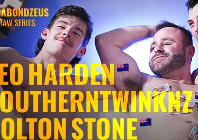Kiwi Boys Amateur Threesome with Hot Hung Dick