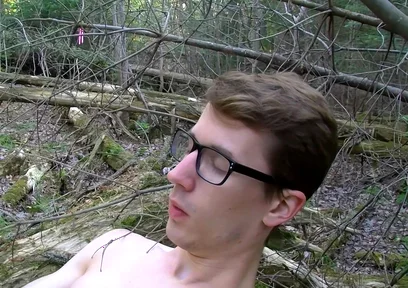 Outdoor Jack off with Twink Sacha