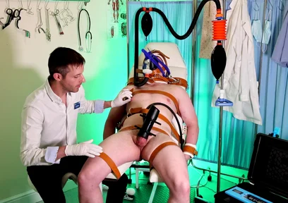 Annual Cum Extraction for the Chastity Slave in the Clinic