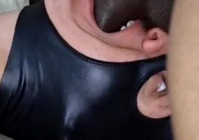 With His Giant, Thick Cock He Fucked My Mouth