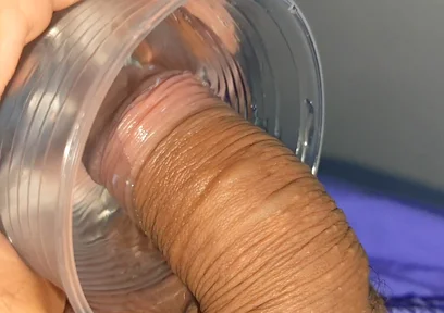 Mysterious Solution Inserted Into the Wrinkled Cock.