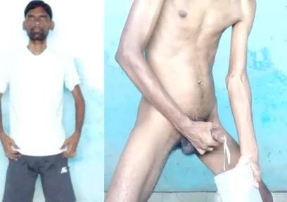 Rajesh Playboy 993 Nude Stroking Jerking off Dick Masturbating Big Cock and Cumming in the Jar