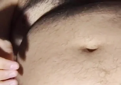 Pig Man Full of Fat and Cum