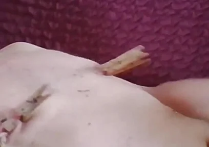 Nipple Suckers Bob and Jerk off with Clamps