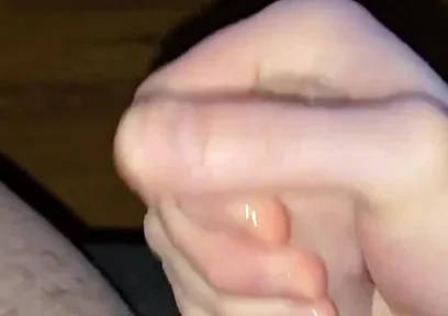 Hairy Big Dick Masturbation - Close-up POV Cumshot