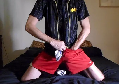 Autographed cum-drenched socks