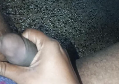 My Dubai Wife Office Room. Licking My Big Cock