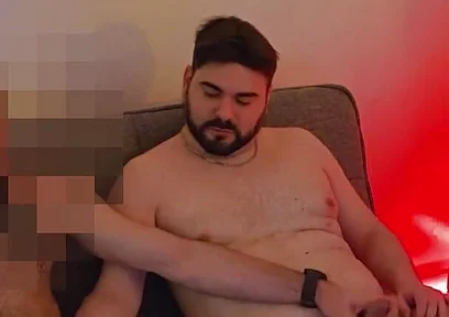 Straight Hairy Muscle Guy First Time Jerking and Sucking, Then He Fucks Me Bareback