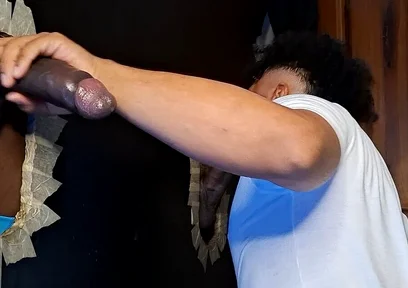 Sucking Several Brunette Cocks