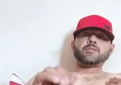 Masturbating