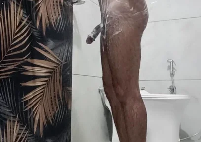 Masterbation Show in Washroom
