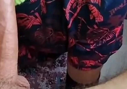 A Man in a Skirt Sucks My Huge Dick, Eat My Cum Man!