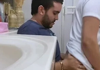 Cruising Fucking In Public Bathroom With My Straight Creampie