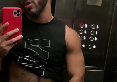 Delicious straw in the elevator…