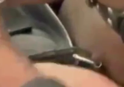 Interracial Leather Cock & Balls Play