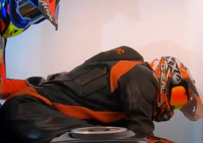 Biker boys gear fucking