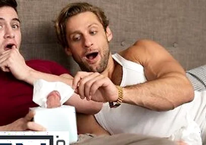 Dom King Eagerly Sucks Trevor Brookss Cock Before Giving Him A Deep Doggy Style Pounding