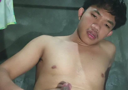Filipino Twink Jerks off for You with Big Cumshot