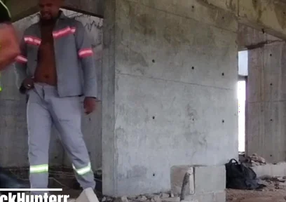 Holiday Day and Fucking Workers in Construction