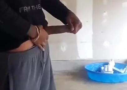 Wanking at work on lunch break