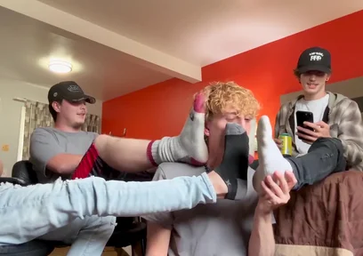 Sneaker boys socks party