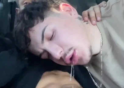 Head Road Sucking Twink Sucked Dry!