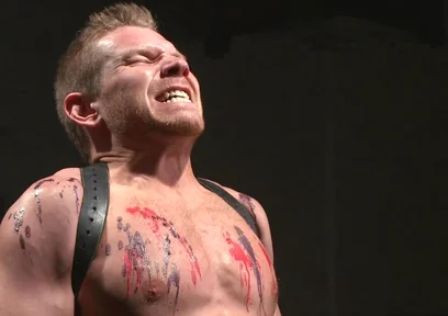 Alex Adams Endures the Cock, Balls and Ass Torment