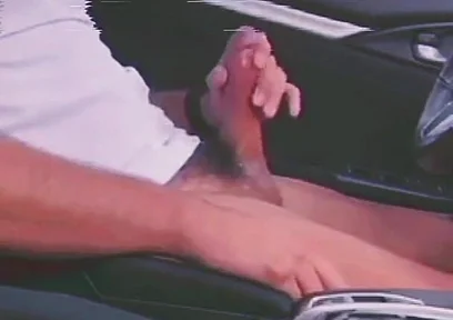 He Shows off His Huge Cock on the Street