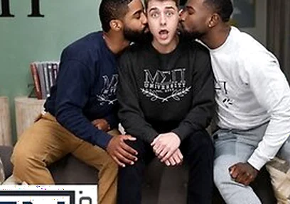 Denzel Welcomes His New Roommate Joey Mills In The Best Way By Fucking His Twink Ass