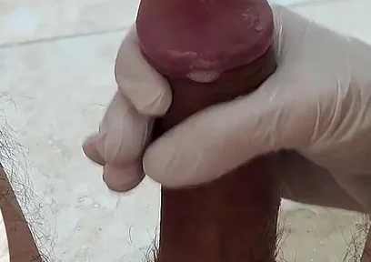 Mushroom Head Huge Uncut Cock Hard Jerked Take Cumshot