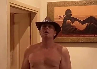 A Lonely Cowboy Masturbating