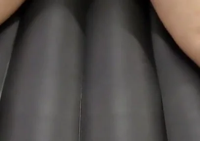 Fuck and cum on airmatress