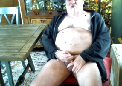 Beardaddychub Jerks on Cam