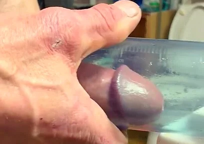 Crossdresser Michelle Pantyhose Thong Cock Pumpe