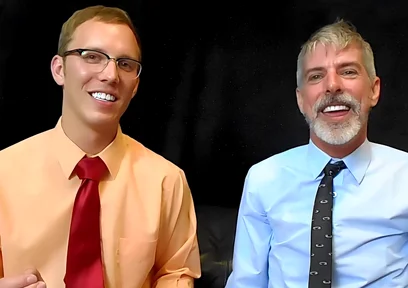 Giant Coworkers Give You Your Annual Peer Review