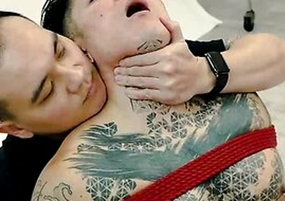 Bound Yoshi Kawasaki Enjoys Extreme Shibari Session