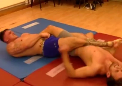 Aaron Vs Matt Submission Wrestling