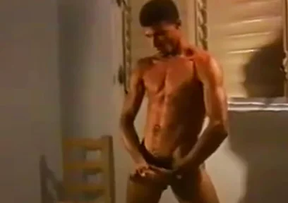 Black Latin Jock Masturbation Striptease - Amateur