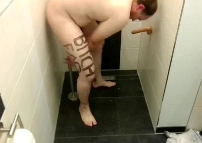 Slave Lettering Marking Anal Hook Dildo Plug Milking Fucked Winch Penis Cage Shower Outdoor Street