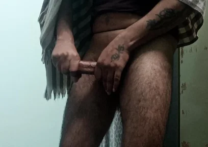 Indian Desi Man Enjoy with Stepfather and Police Officer Uncel Stepdaddy and Army Officer with Shower and Outdoor Park